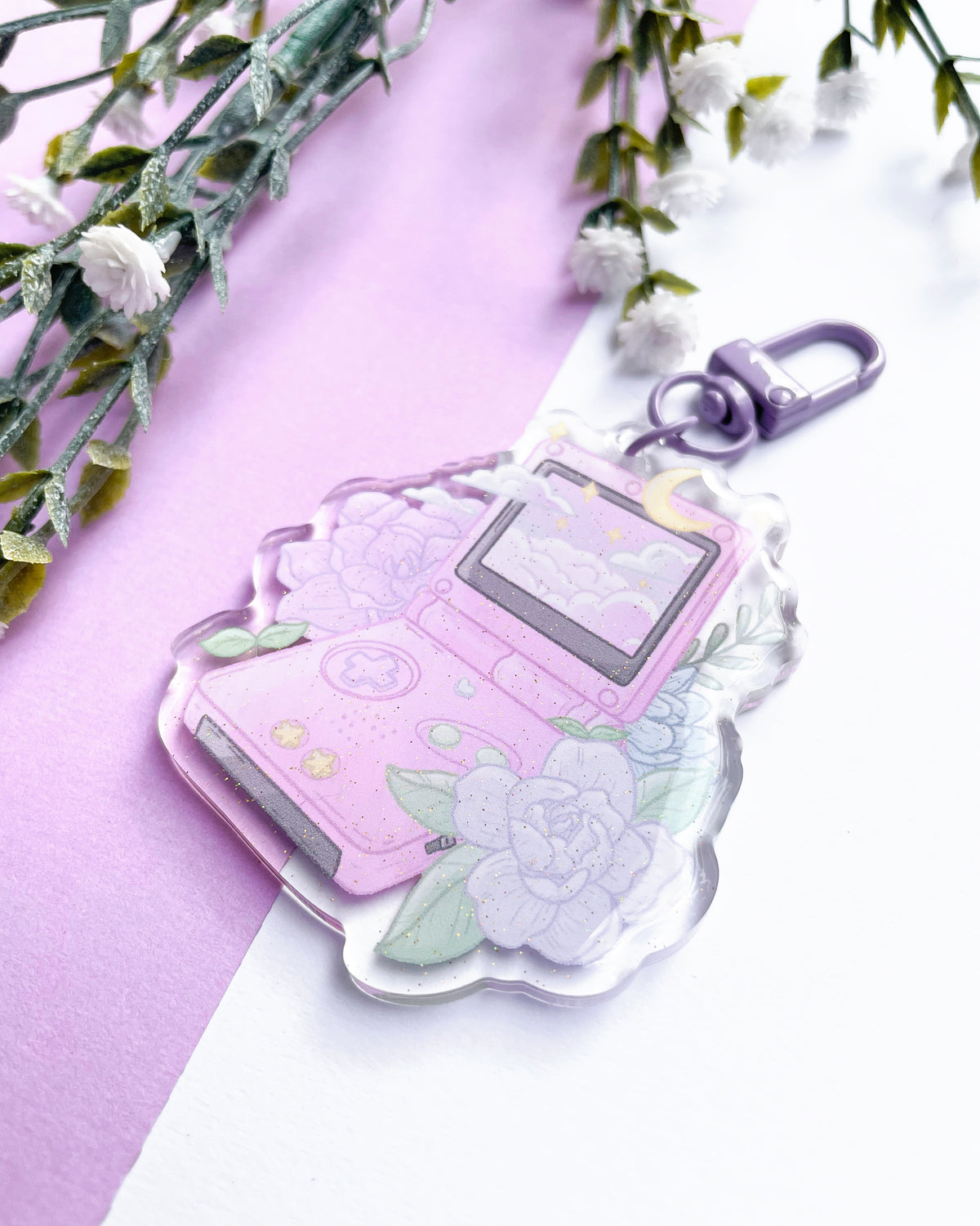 Game Girl SP Keychain