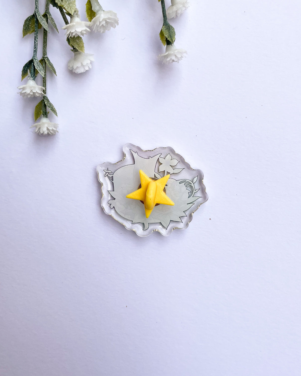 Yahaha! Garden Acrylic Pin