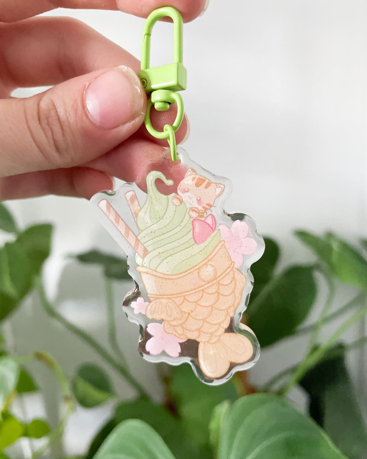Rantai Kunci Taiyaki