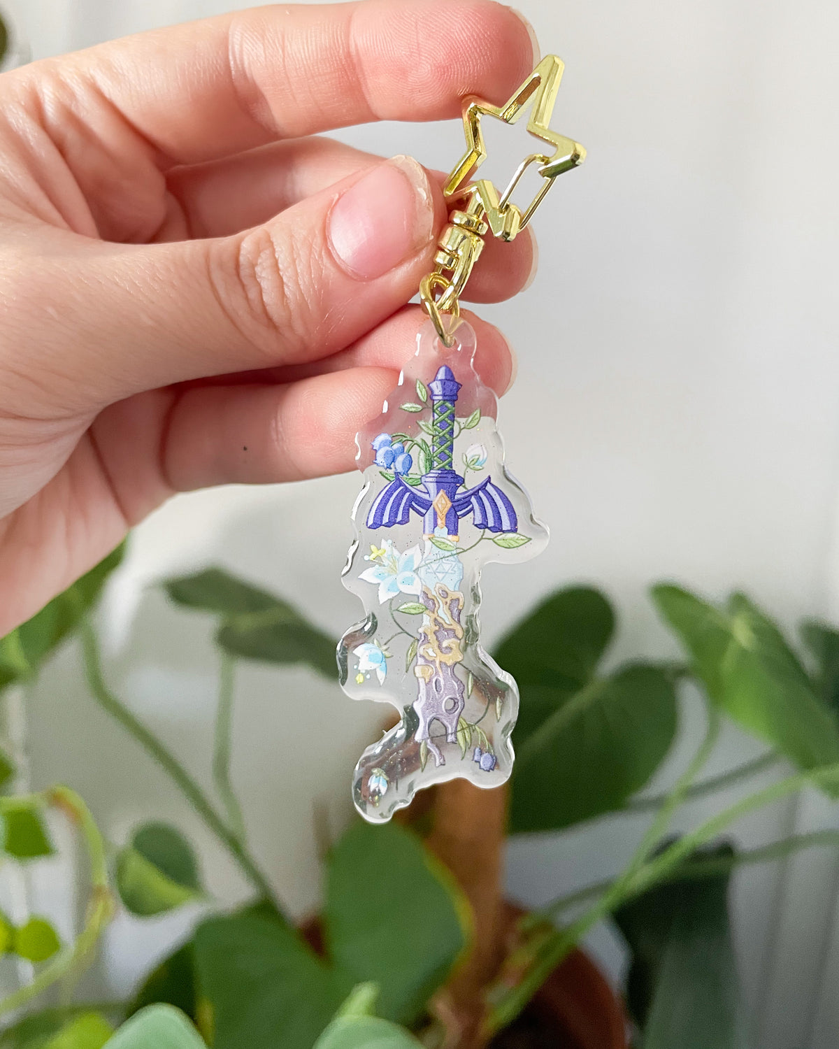 Decayed Hero's Sword Keychain