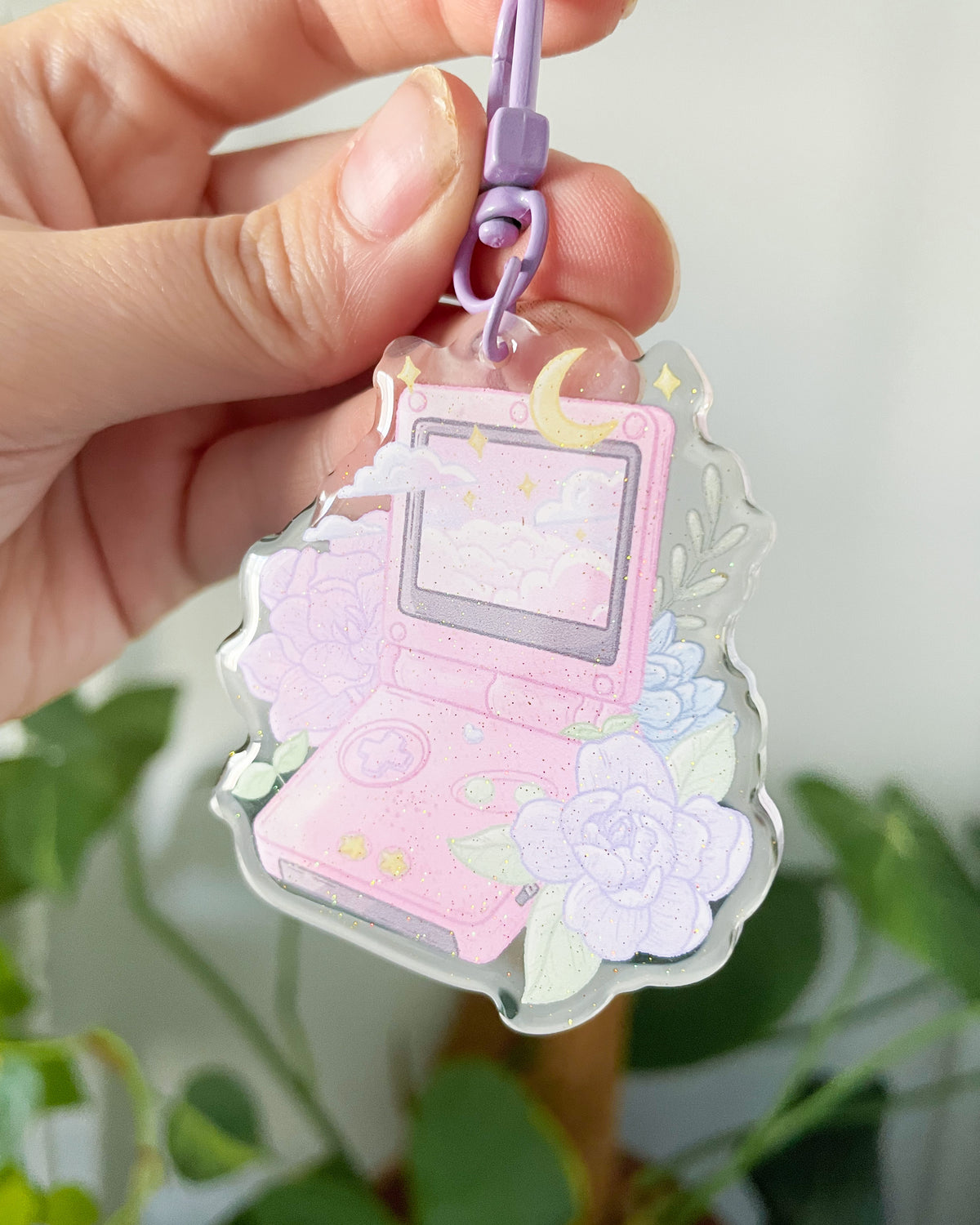 Game Girl SP Keychain