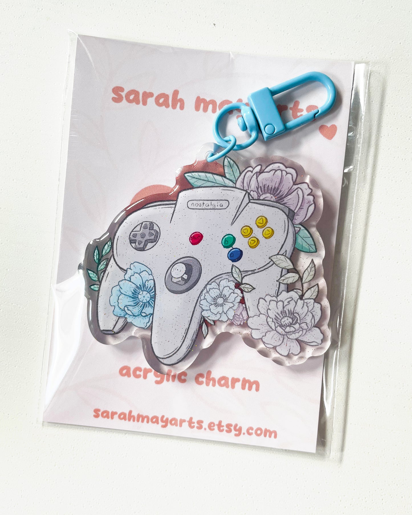 Three-Pronged Controller Keychain