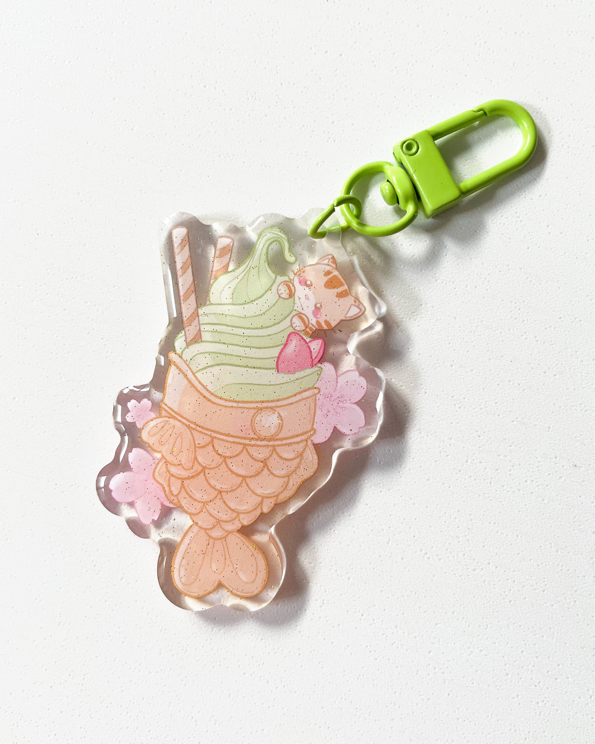 Rantai Kunci Taiyaki