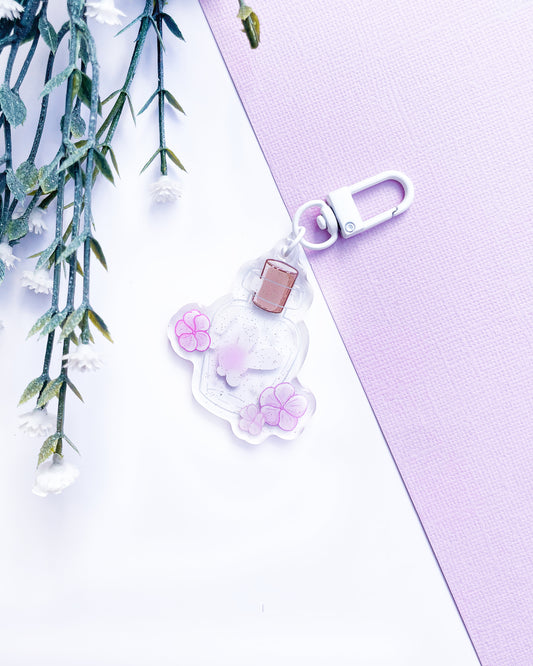 Fairy in a Bottle Keychain