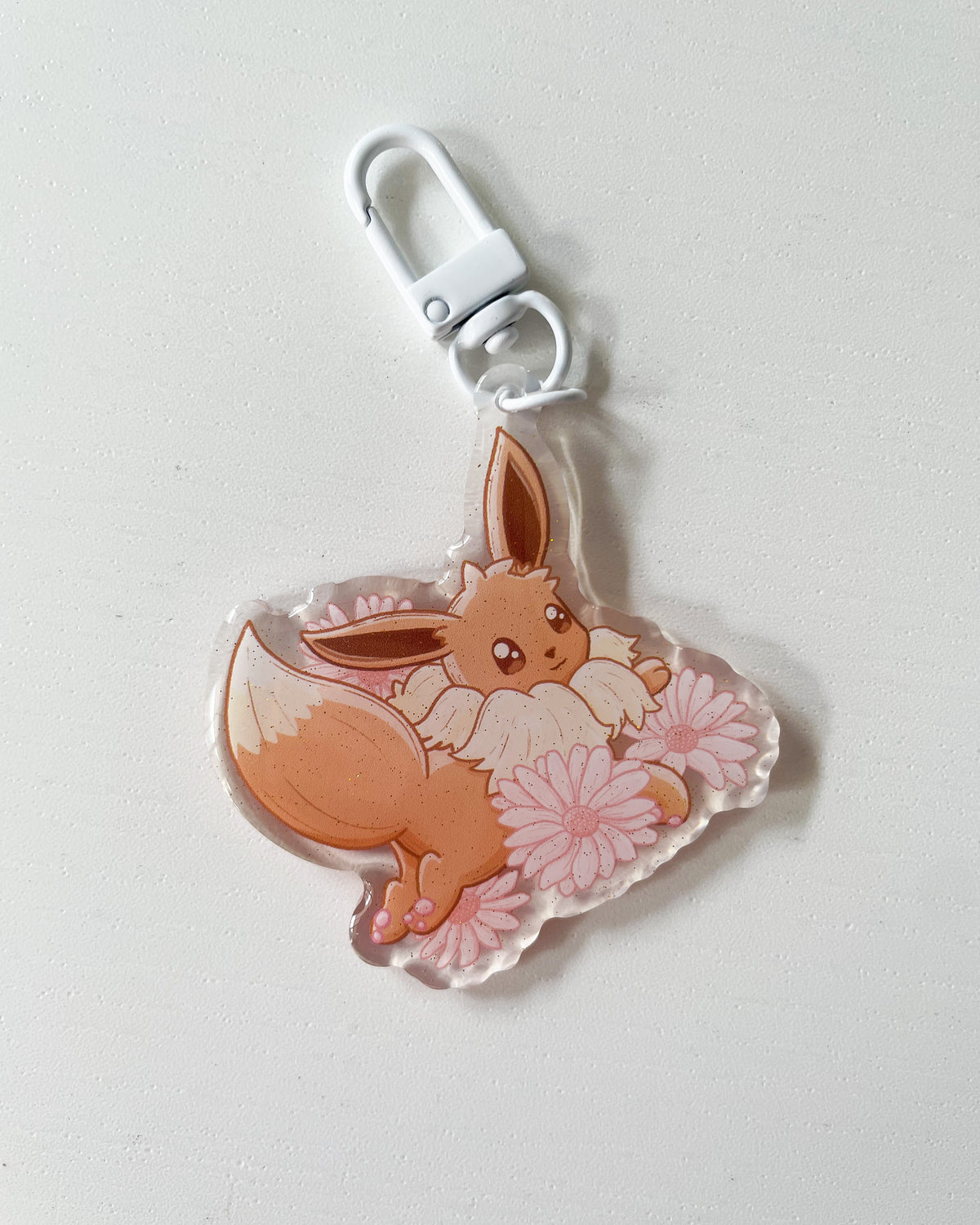 Evolving Fox Keychain