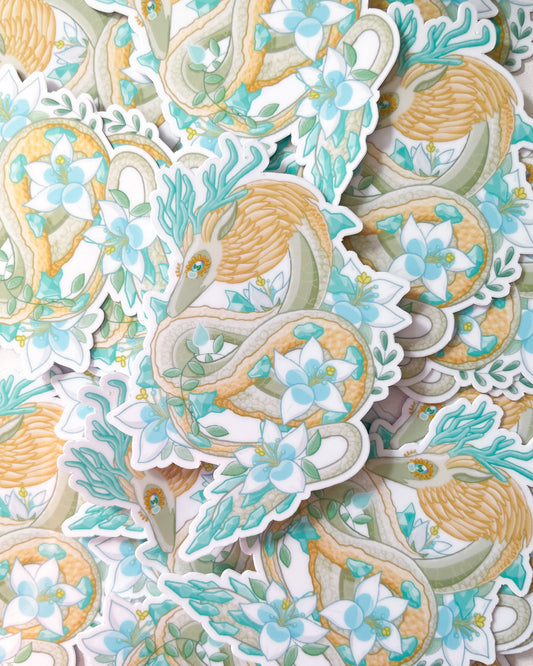 Tearful Dragon Waterproof Die Cut Sticker