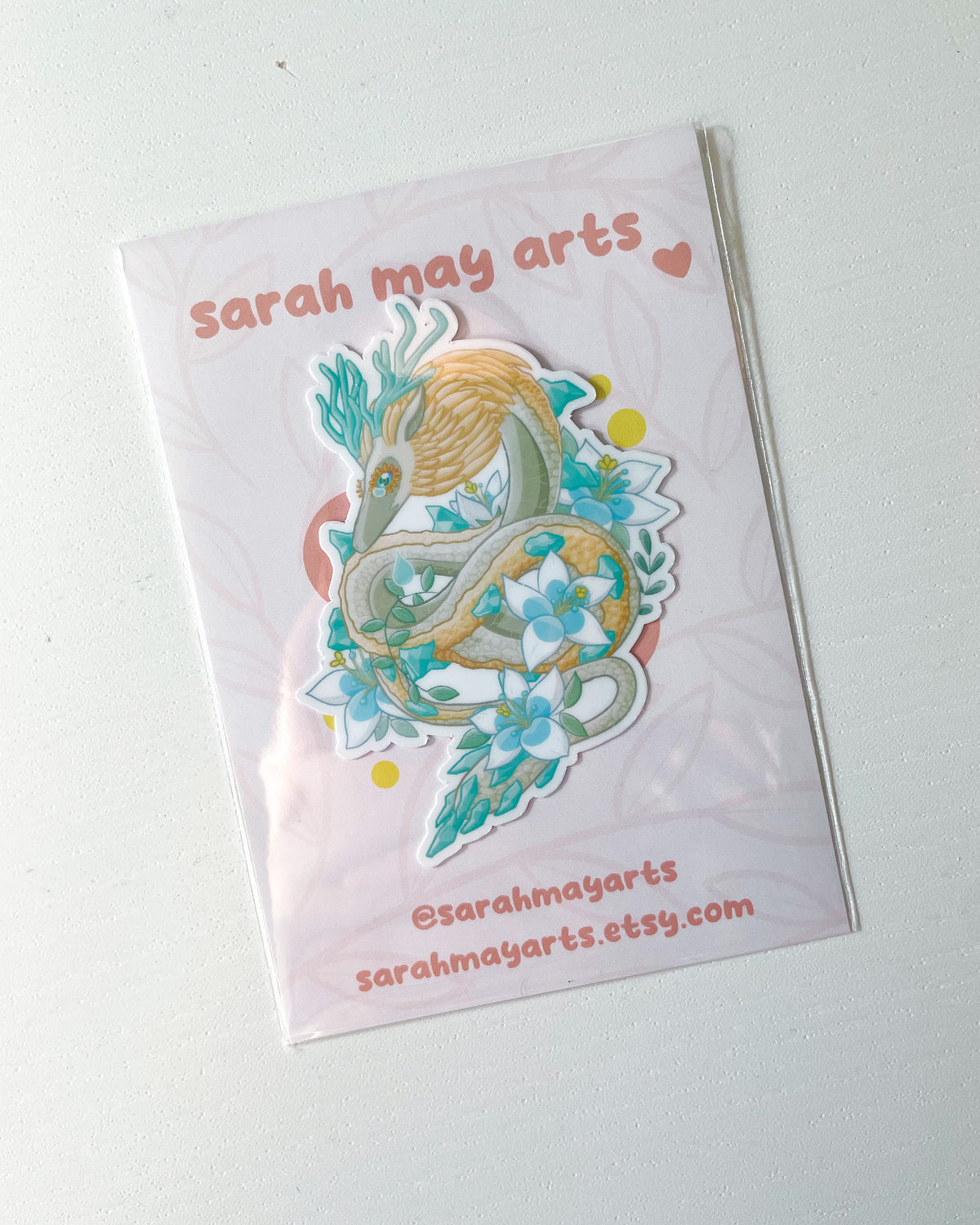 Tearful Dragon Waterproof Die Cut Sticker