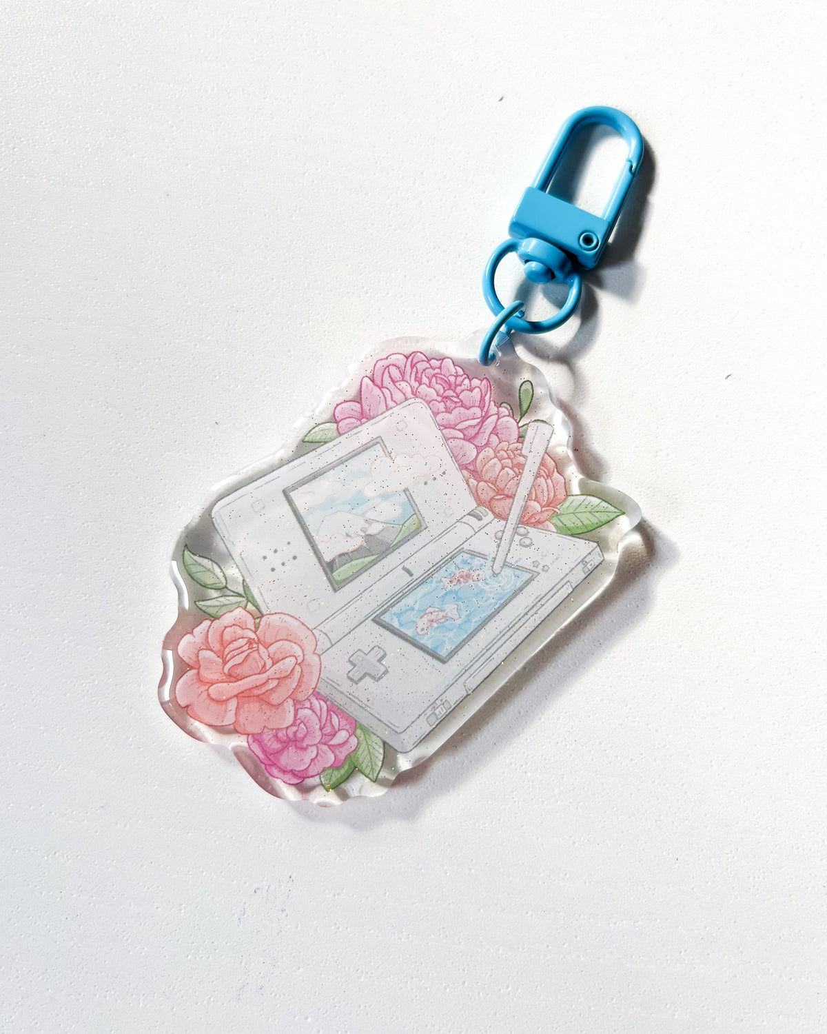 Dual-Screen Handheld Keychain