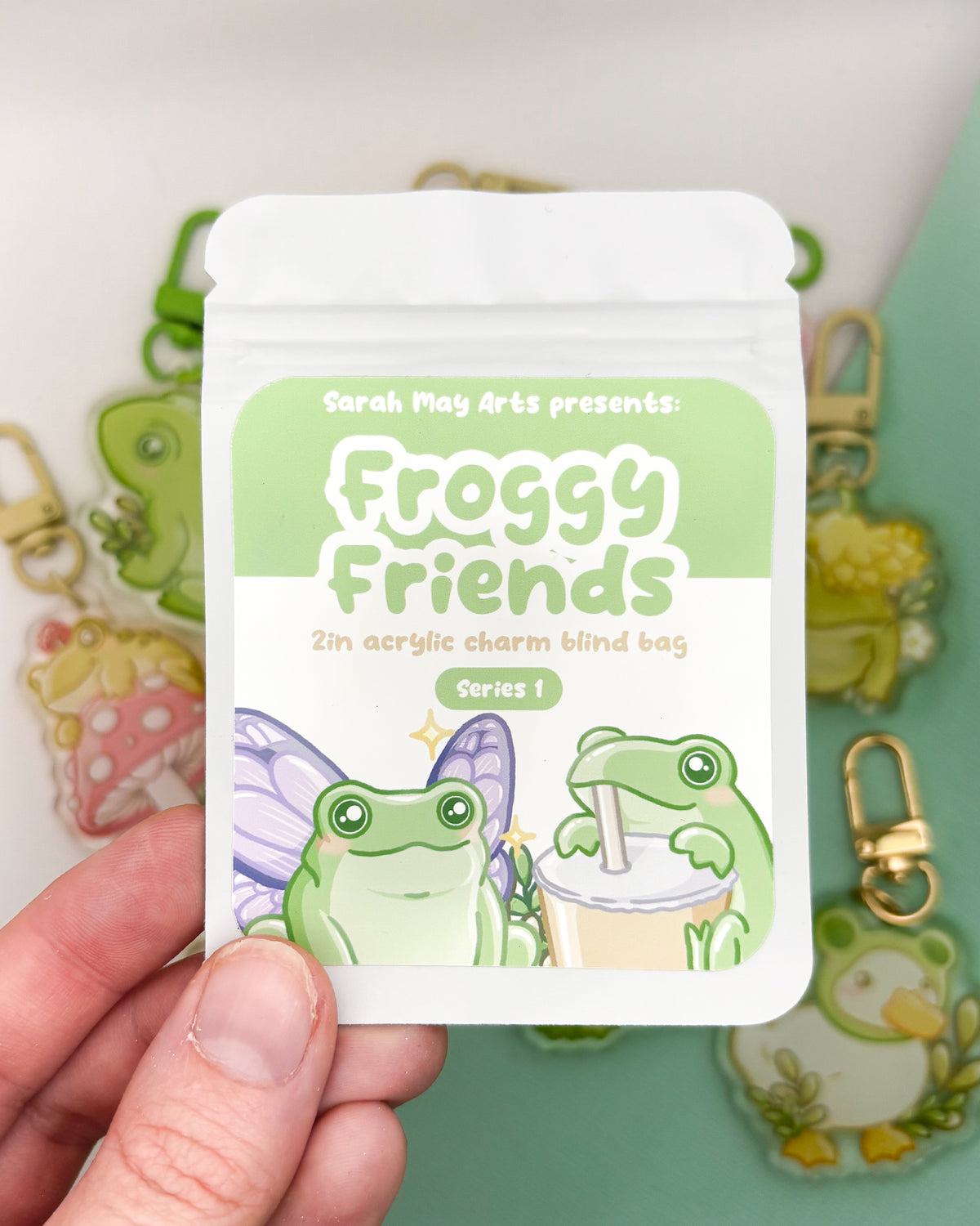 Froggy Friends Keychain Blind Bag