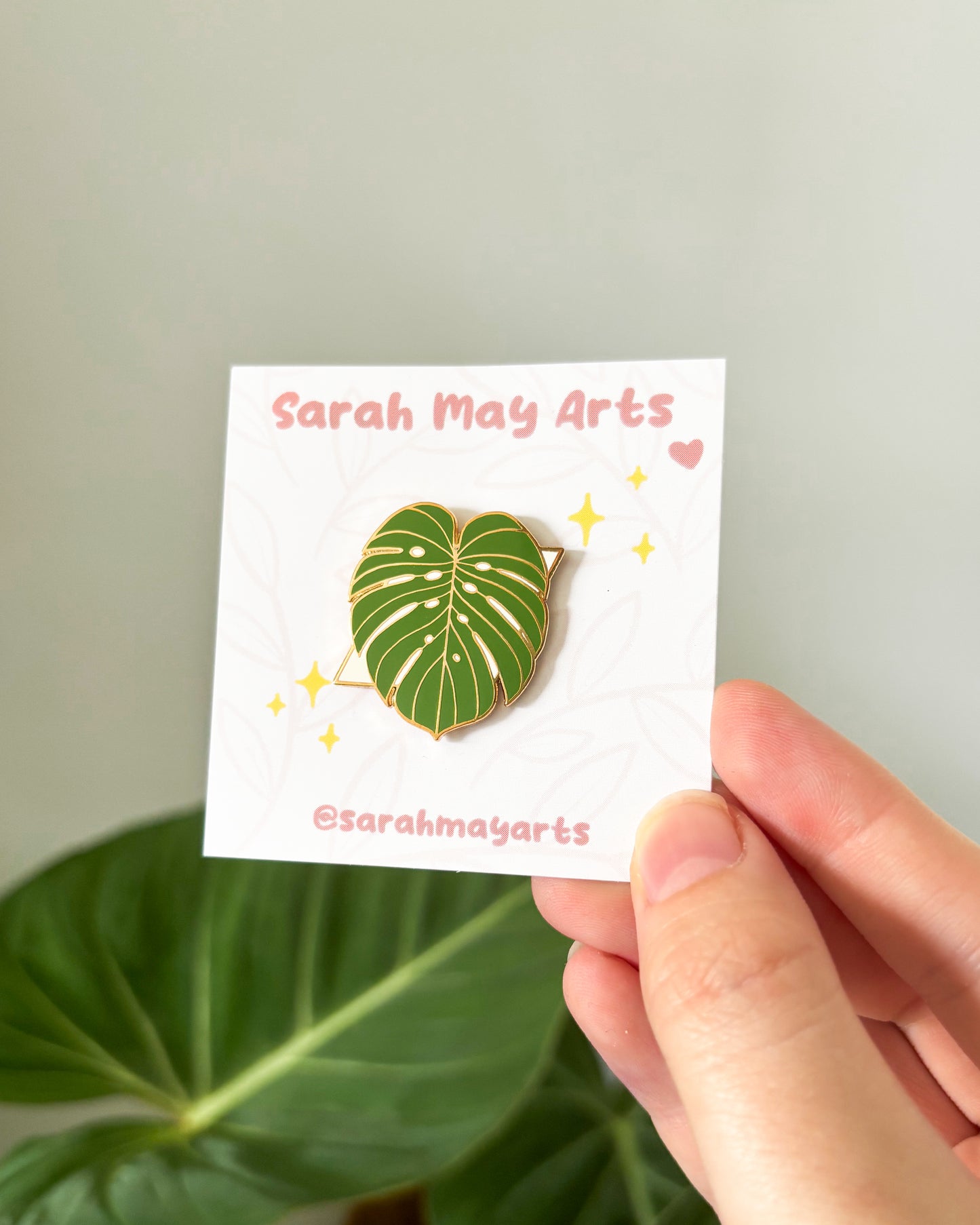 Pin Enamel Monstera