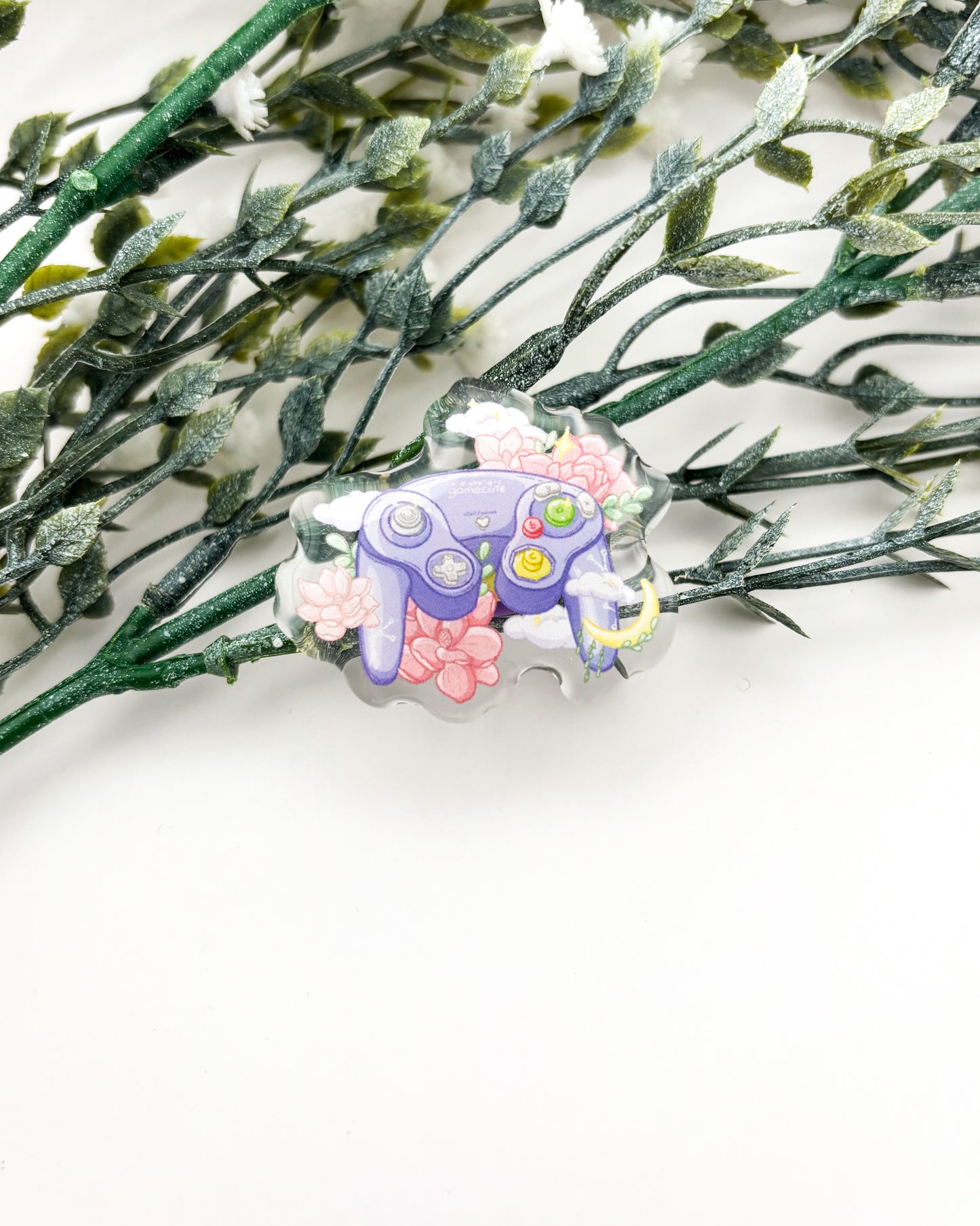 立方体控制器亚克力别针