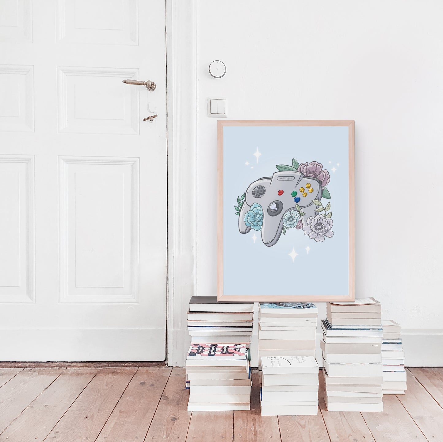 Three-Pronged Controller Print