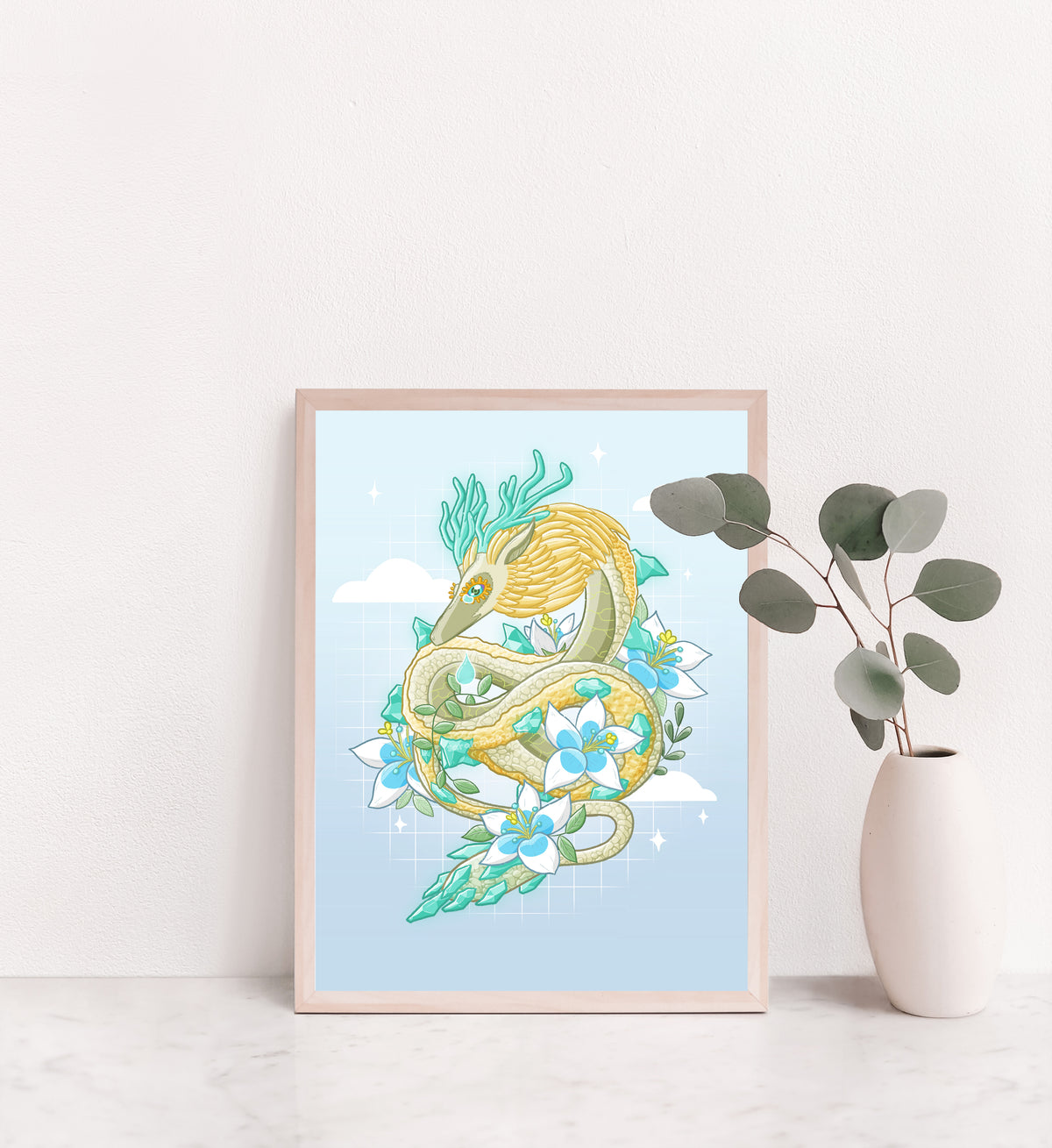 Tearful Dragon Print