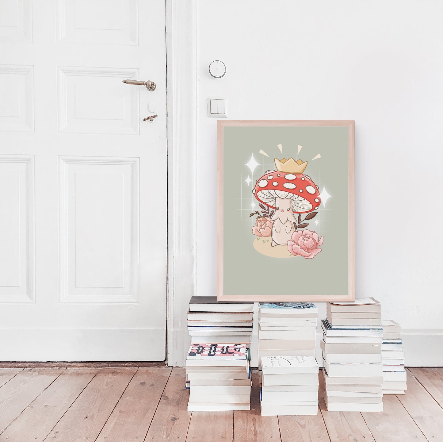 Mushroom King Print
