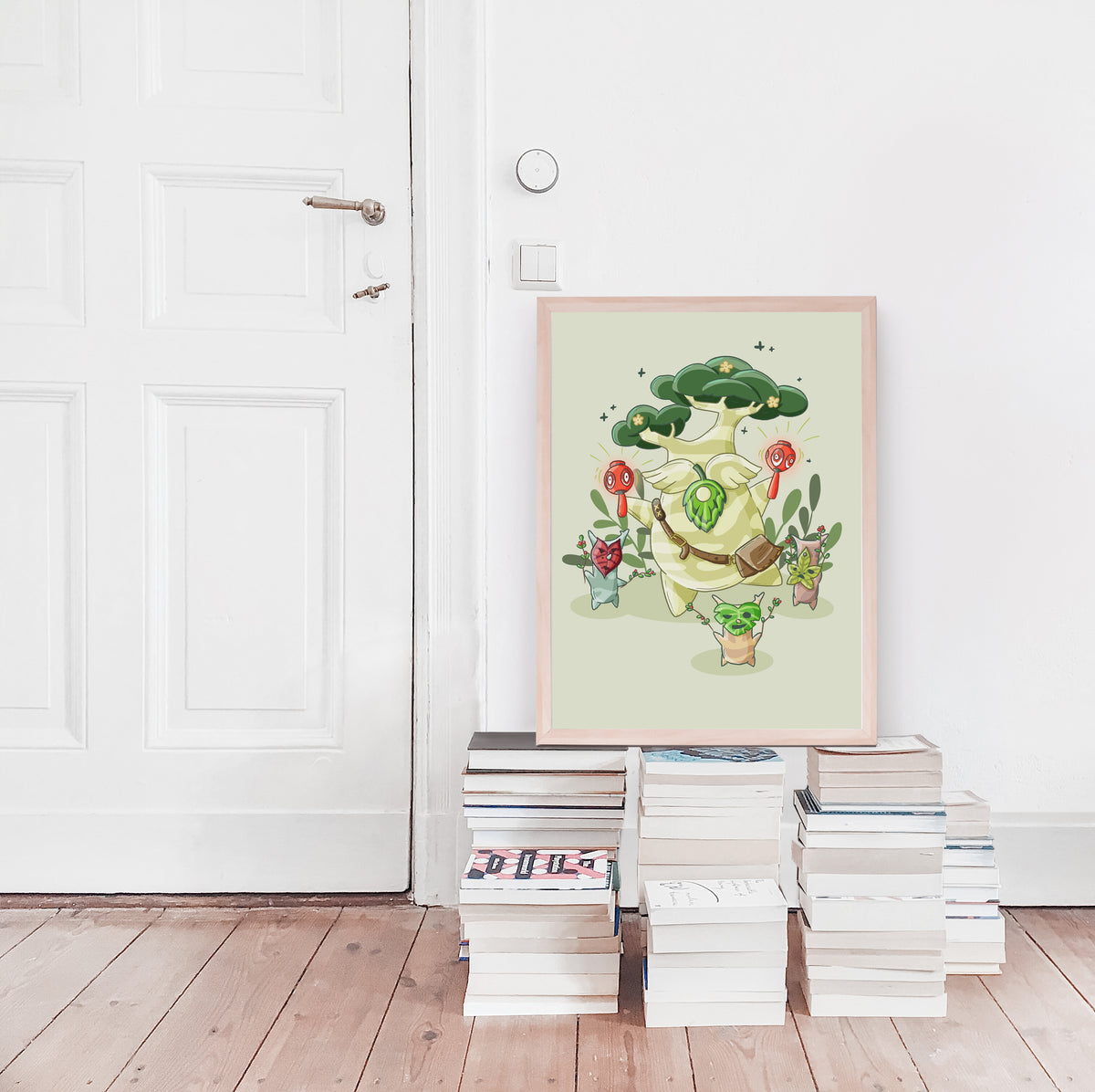 Dancing Forest Spirit Print