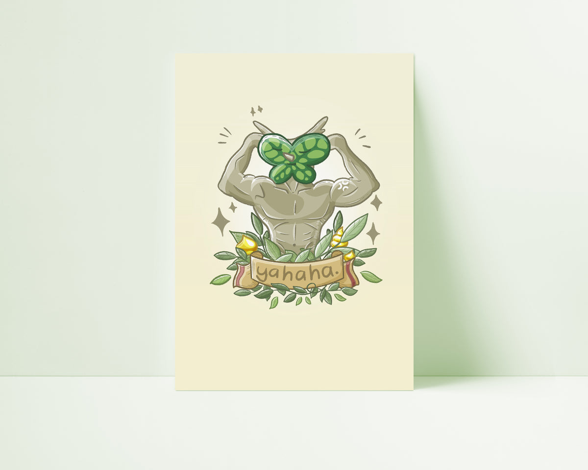 Buff Forest Spirit Art Print