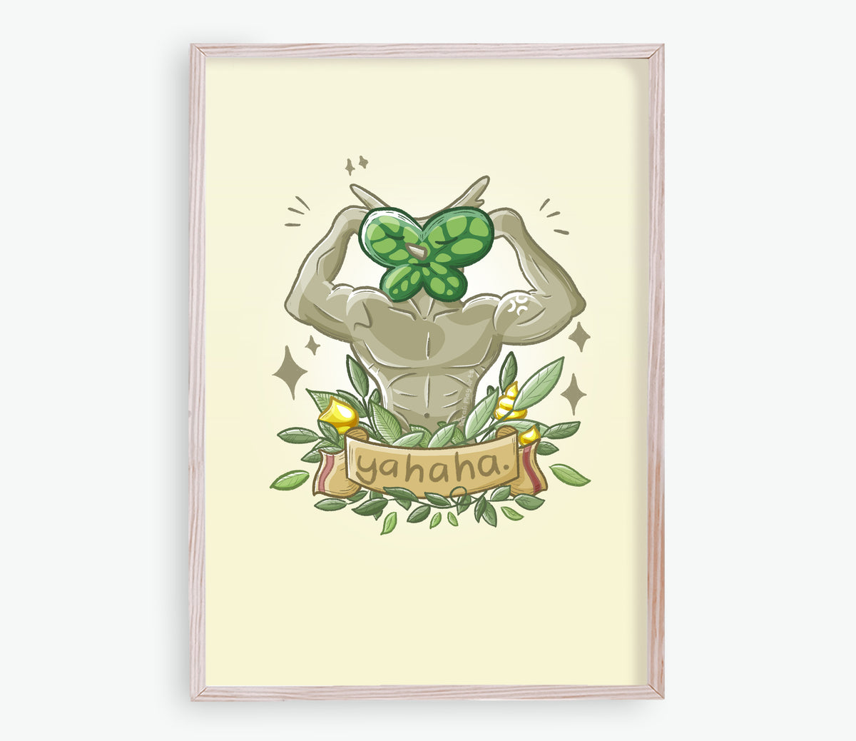 Buff Forest Spirit Art Print