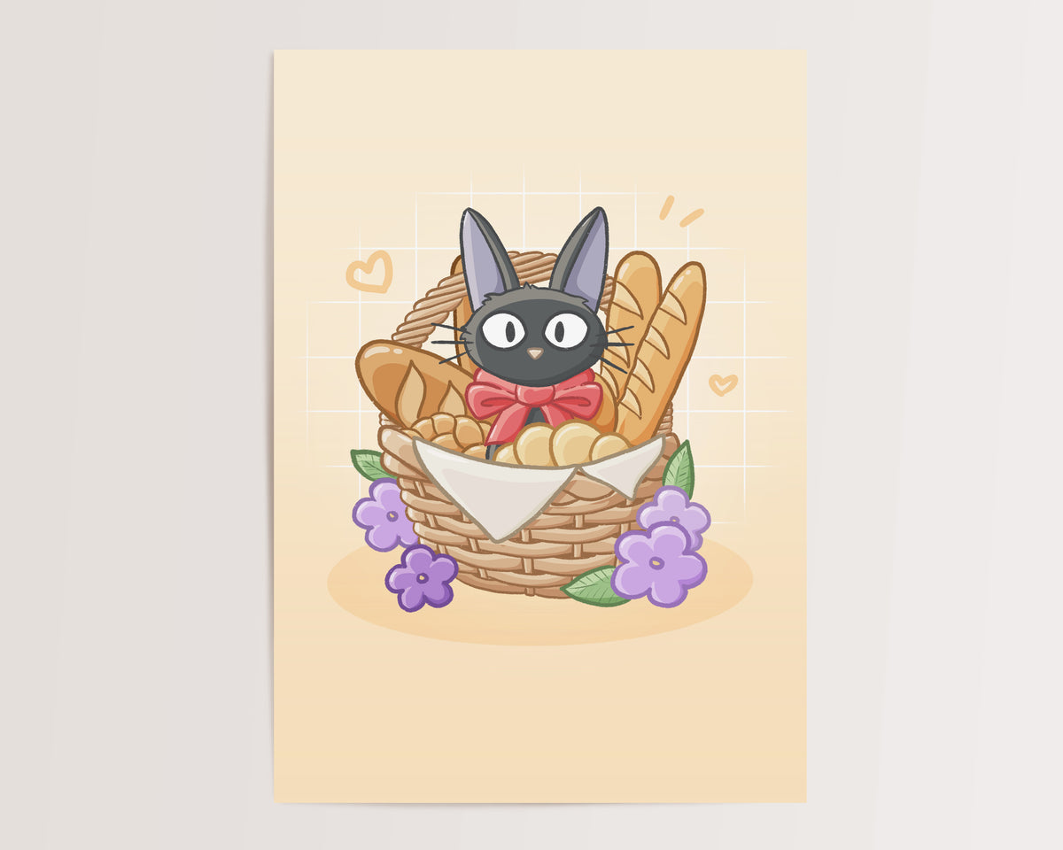 Bakery Cat Spirit Print