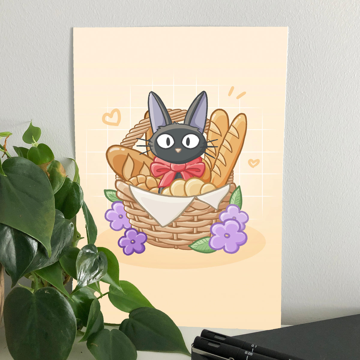 Bakery Cat Spirit Print