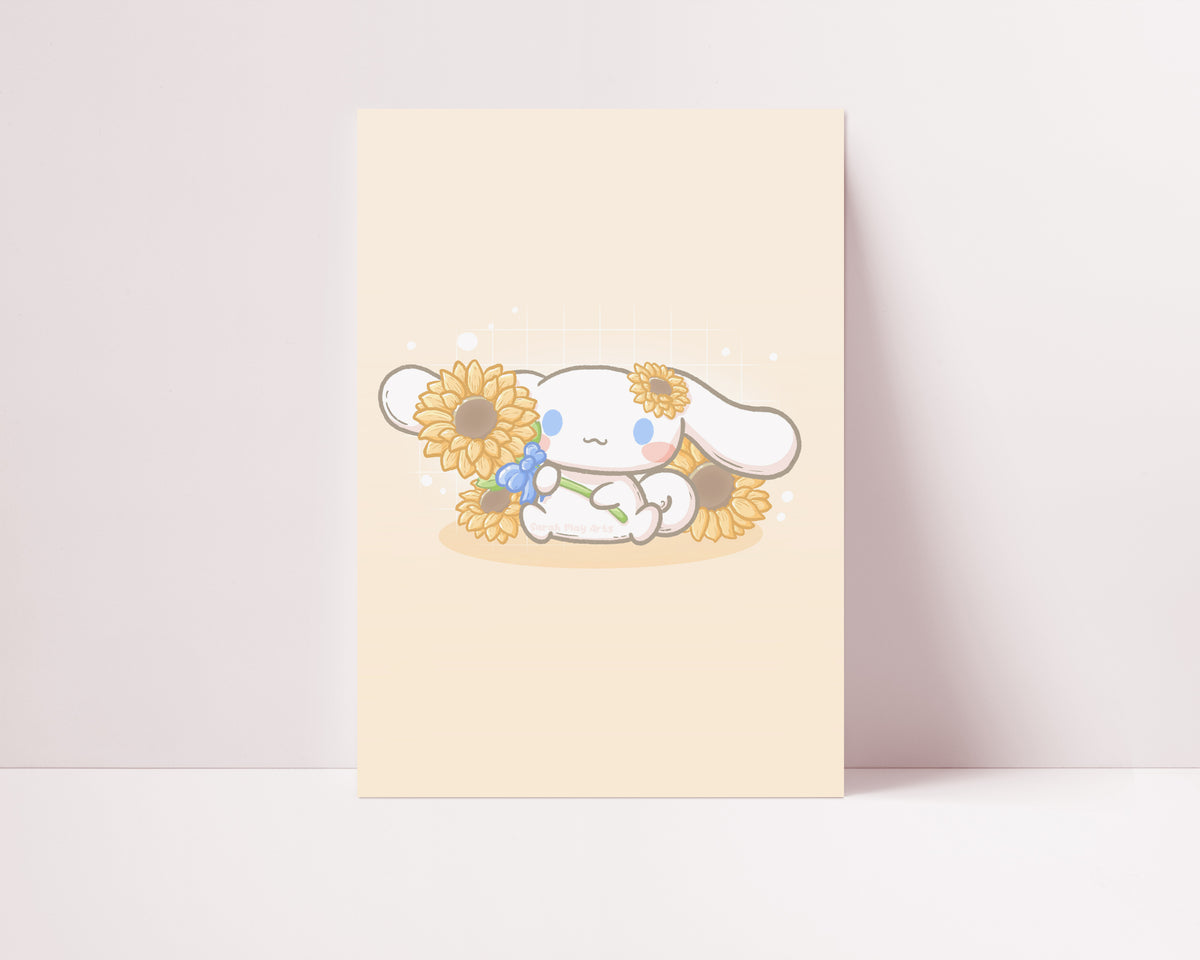 Cinnamon Puppy Print