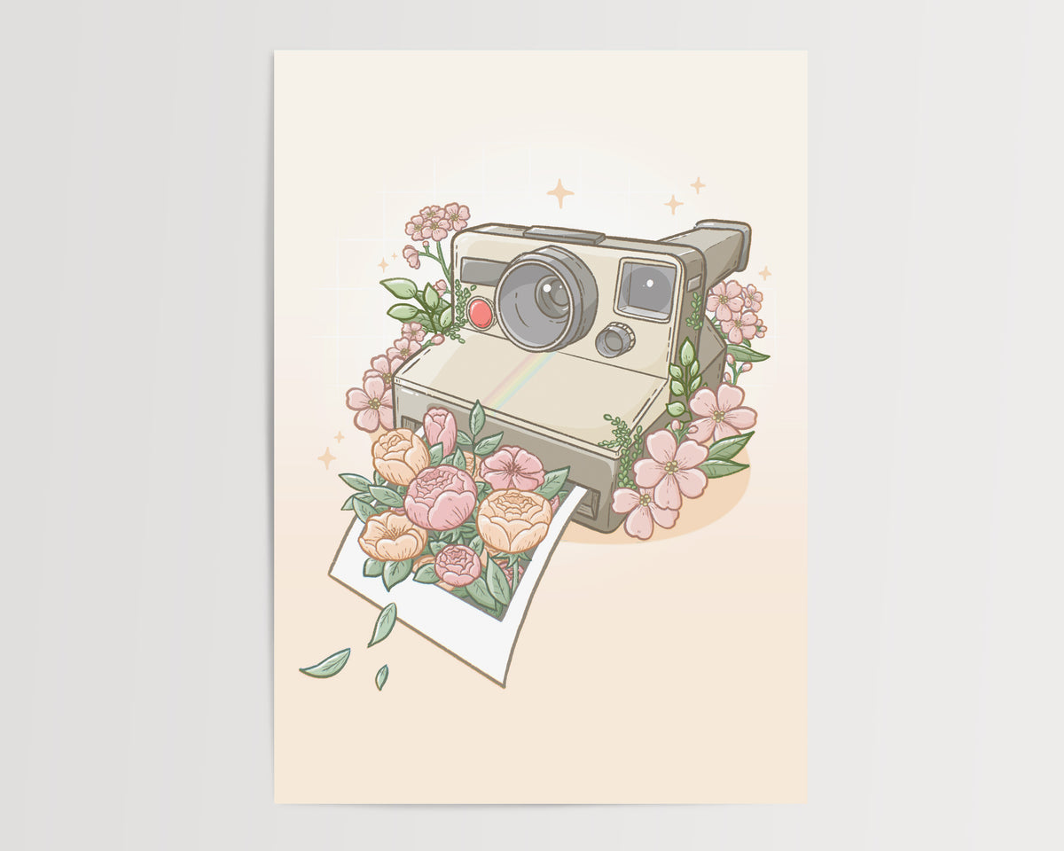 Vintage Camera Print