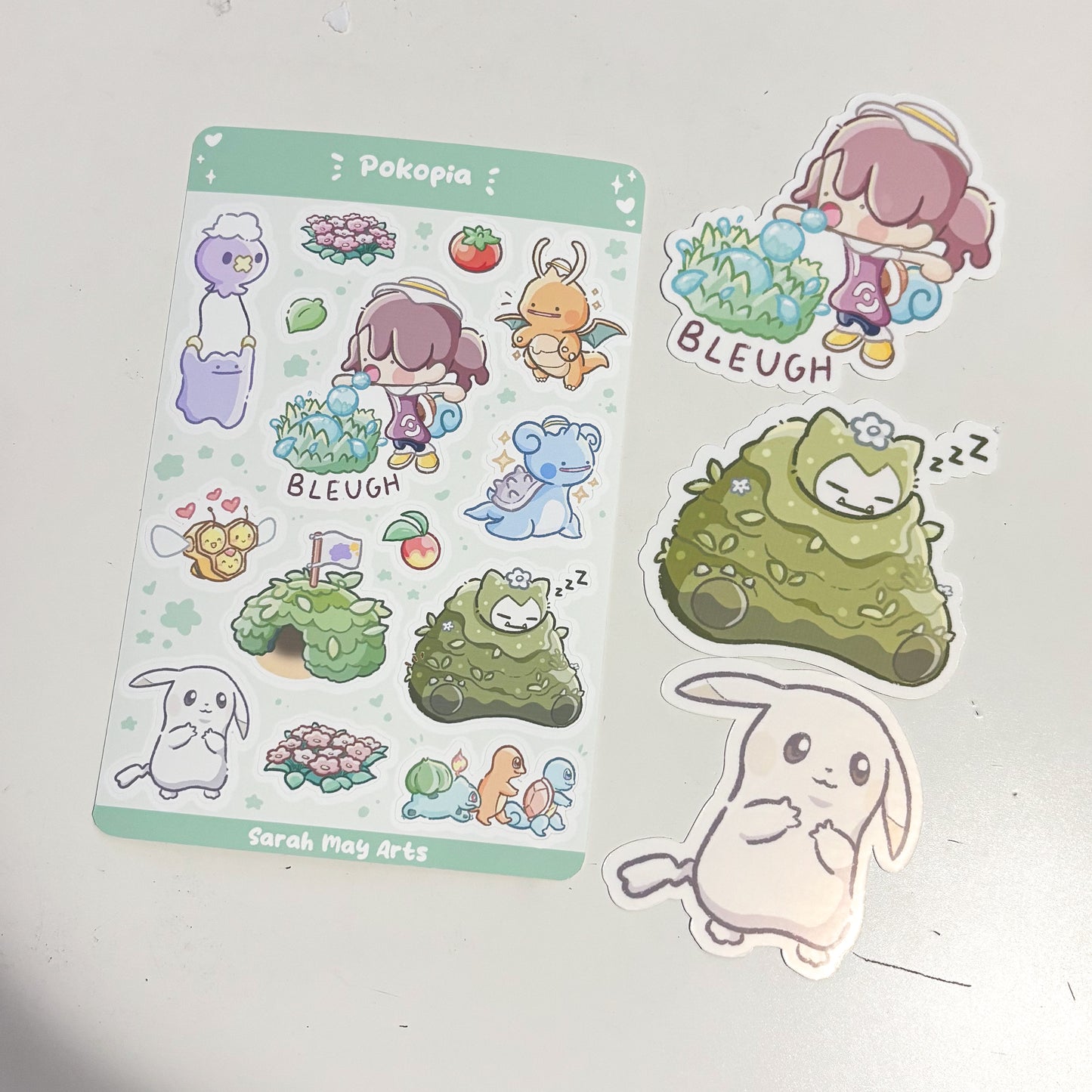 PKMN Utopia Sticker Sheet
