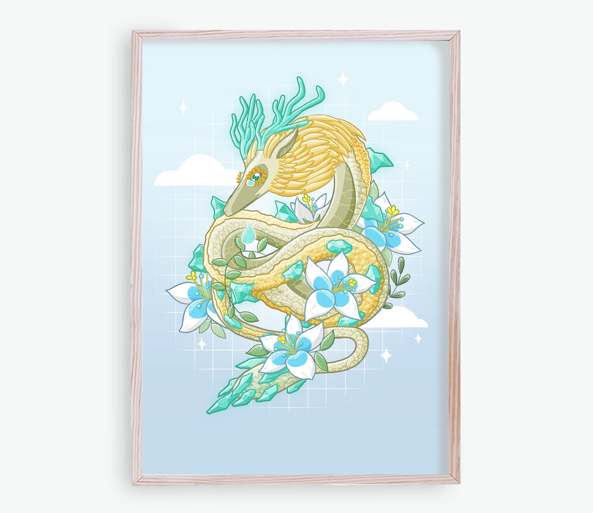 Tearful Dragon Print