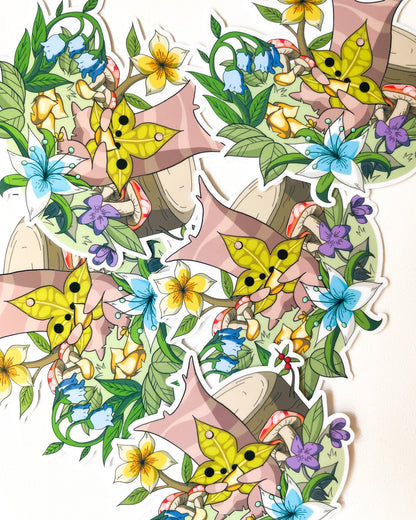 Yahaha! Garden Waterproof Die Cut Sticker