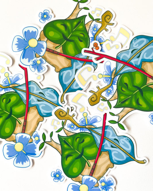 Wind Sage Waterproof Die Cut Sticker