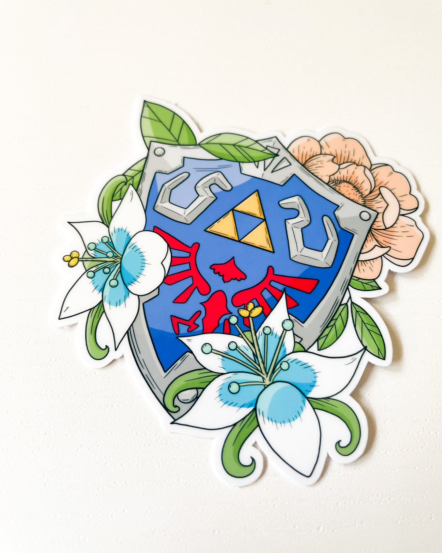 Hero's Shield Waterproof Die Cut Sticker