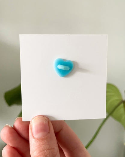 Hero's Shield Acrylic Pin