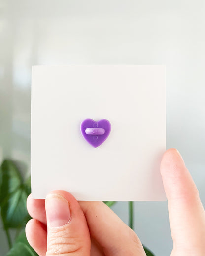 Falling Moon Mask Acrylic Pin