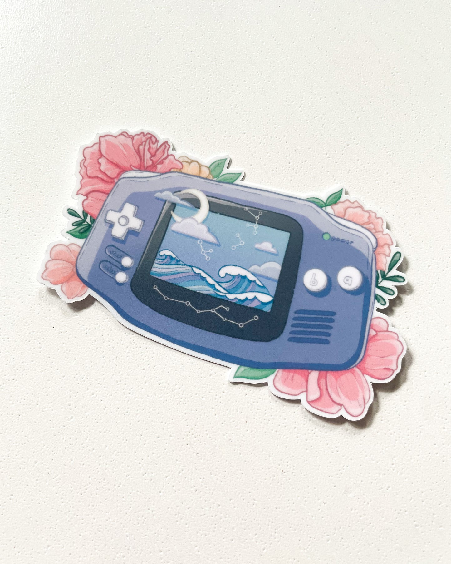 游戏女孩防水模切贴纸