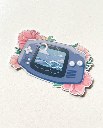 游戏女孩防水模切贴纸