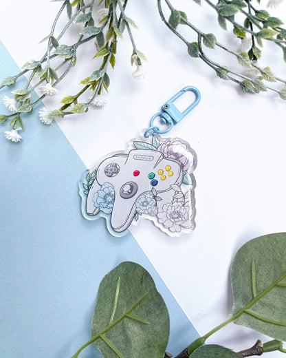 Three-Pronged Controller Keychain
