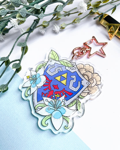 Hero's Shield Keychain