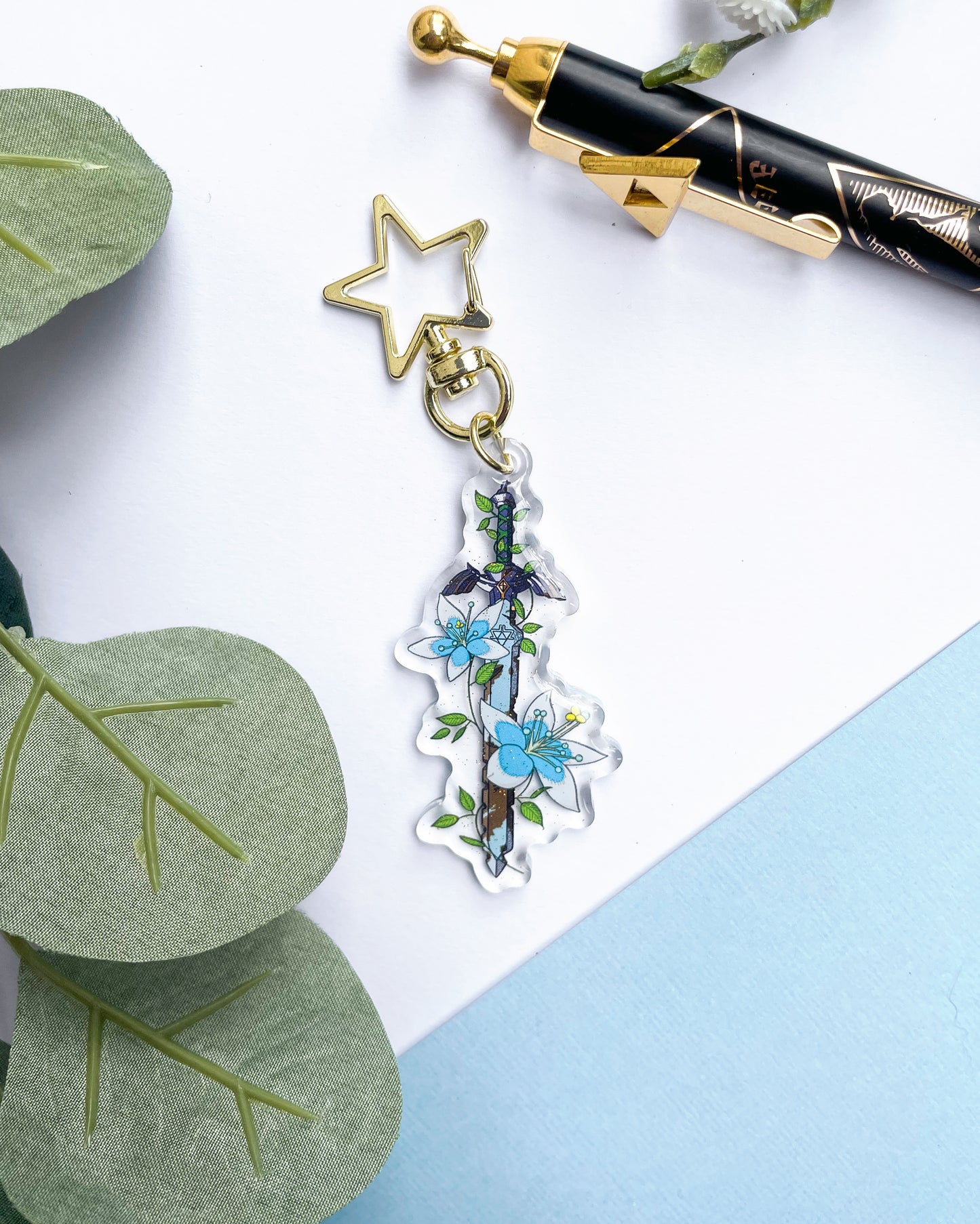 Hero's Sword Keychain