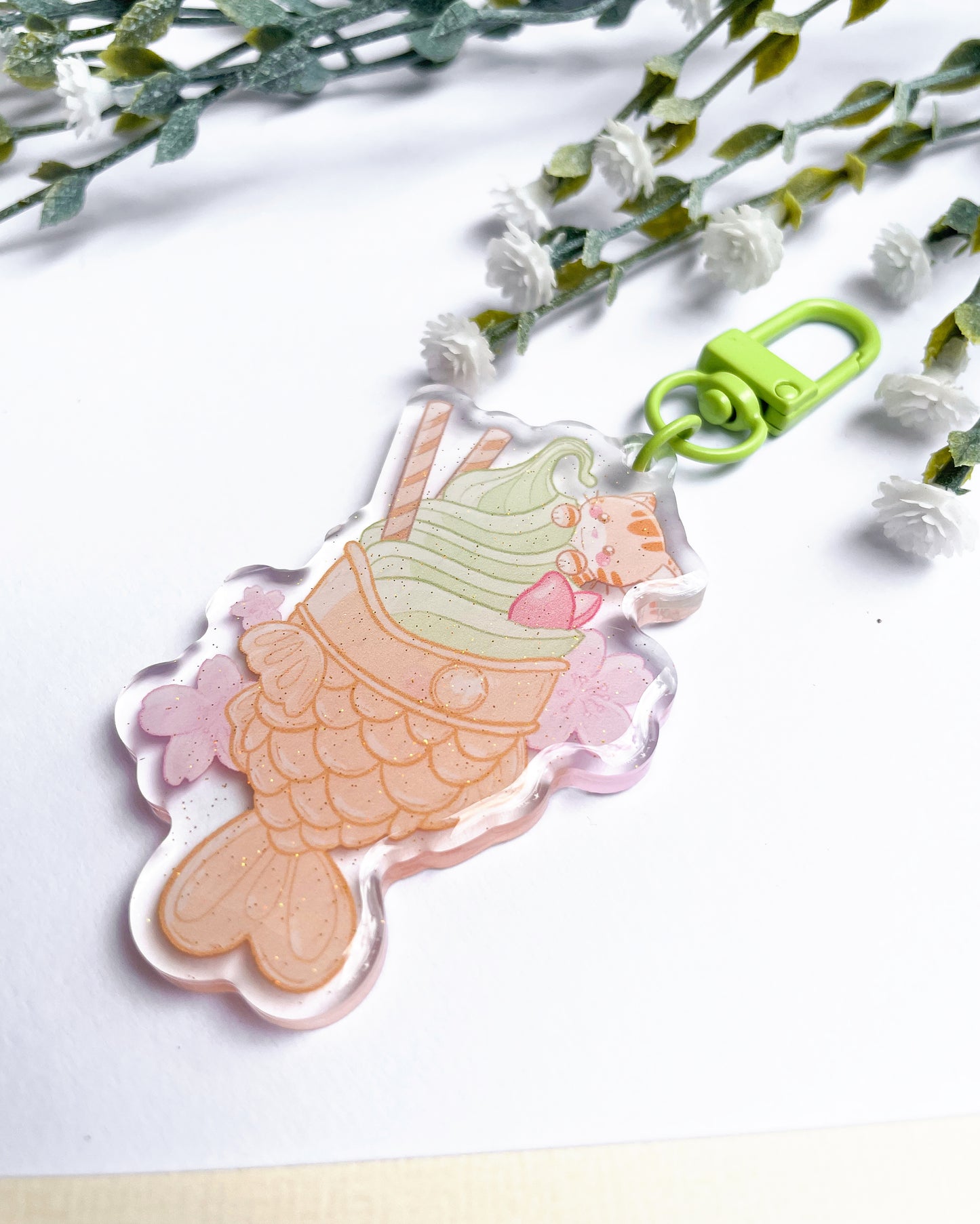 Rantai Kunci Taiyaki