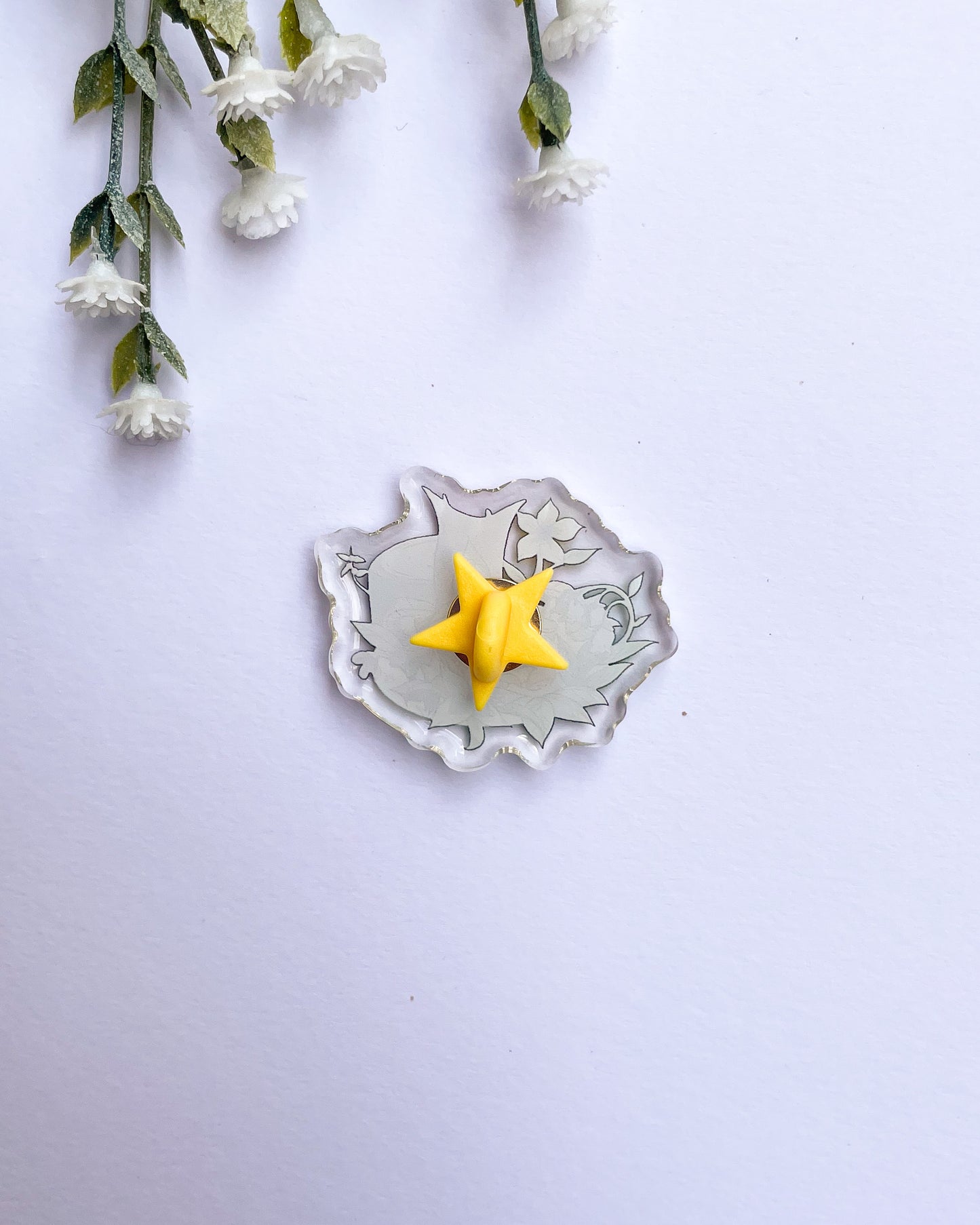 Yahaha! Garden Acrylic Pin