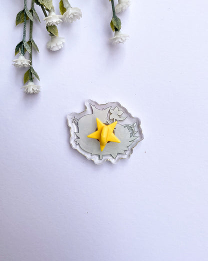 Yahaha! Garden Acrylic Pin