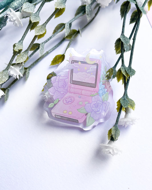 Game Girl SP Acrylic Pin