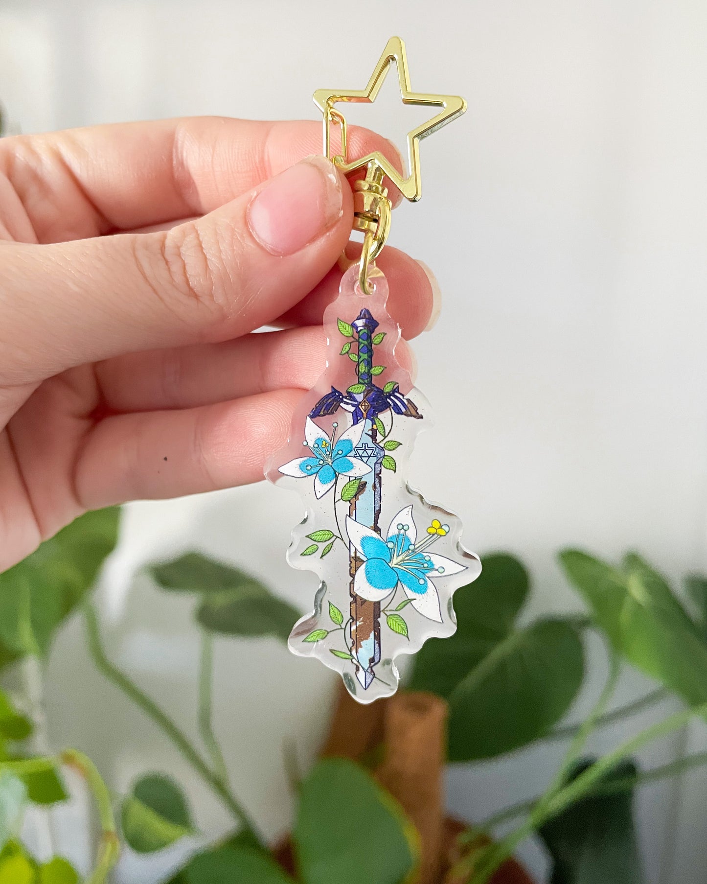 Hero's Sword Keychain