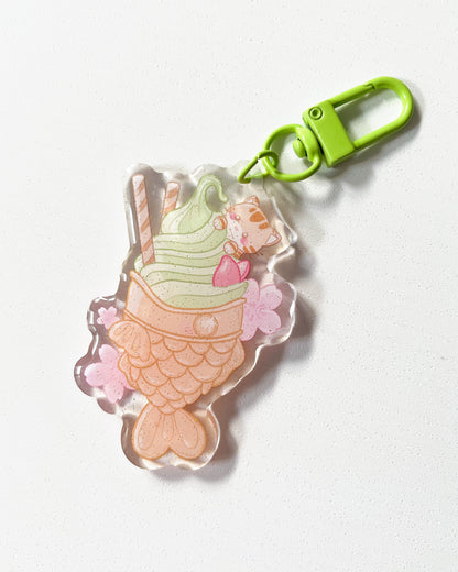 Rantai Kunci Taiyaki