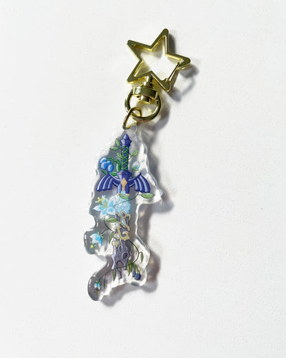 Decayed Hero's Sword Keychain