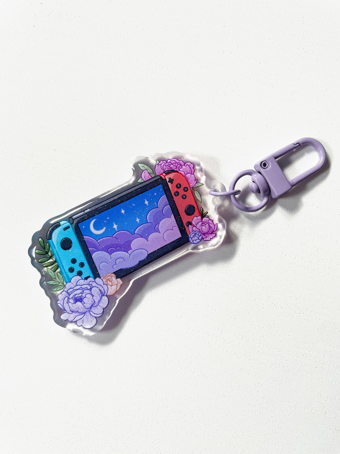 掌上游戏机钥匙扣