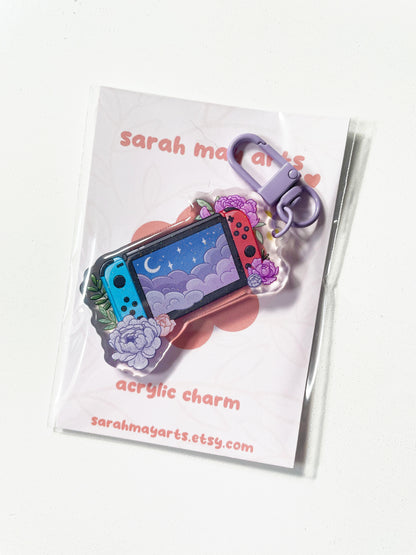 掌上游戏机钥匙扣