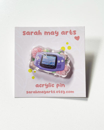 Pin Akrilik Gadis Permainan