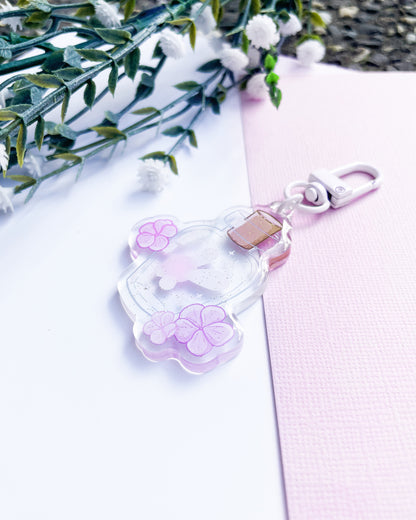 Fairy in a Bottle Keychain