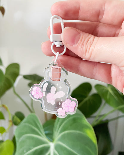 Fairy in a Bottle Keychain