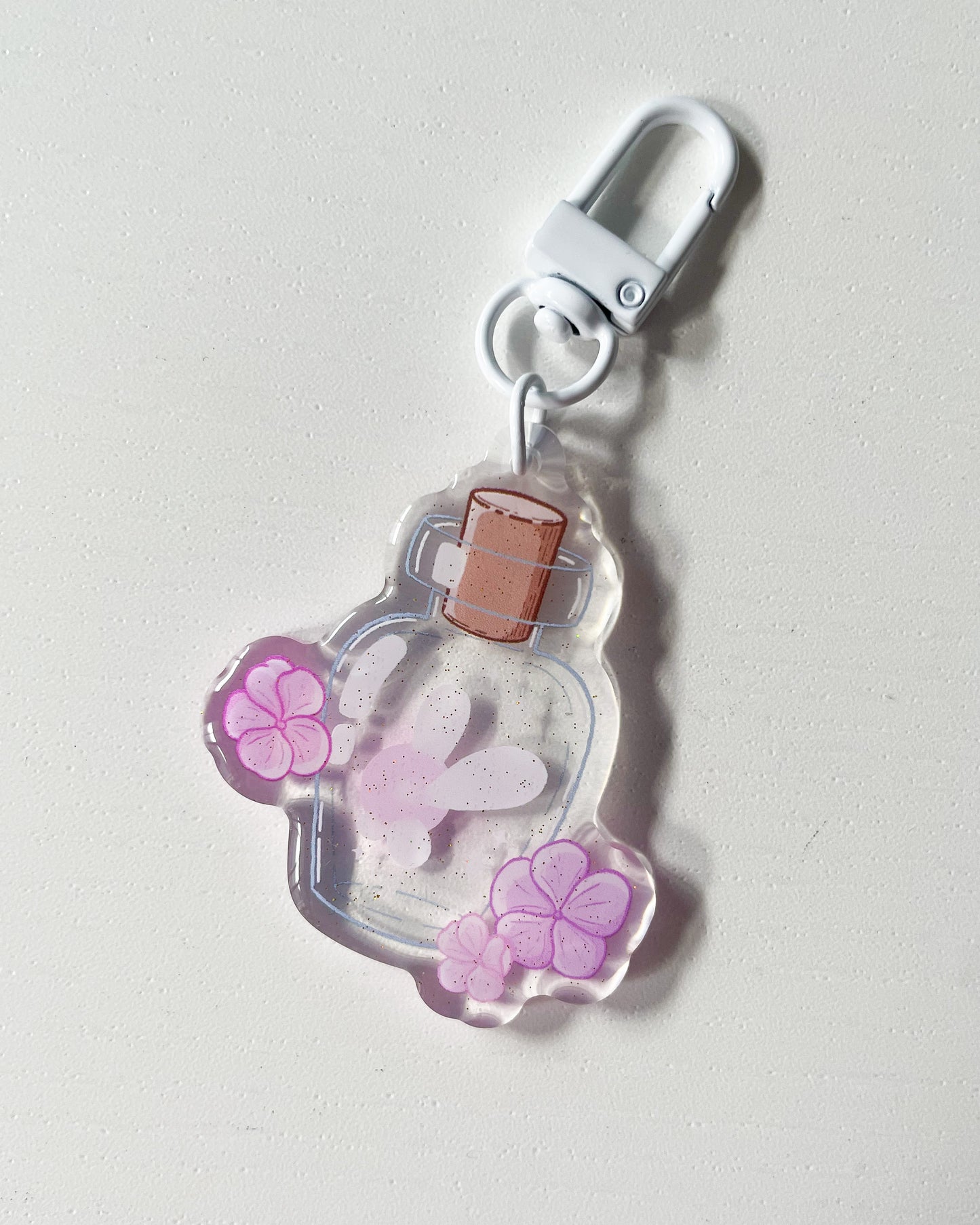 Fairy in a Bottle Keychain